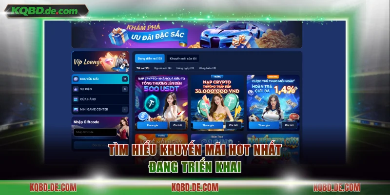 Tìm hiểu khuyến mãi hot nhất đang triển khai